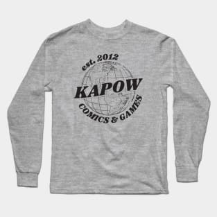 Kapow Global - Black Long Sleeve T-Shirt